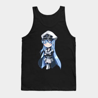 Esdeath Akame Ga Kill Tank Top